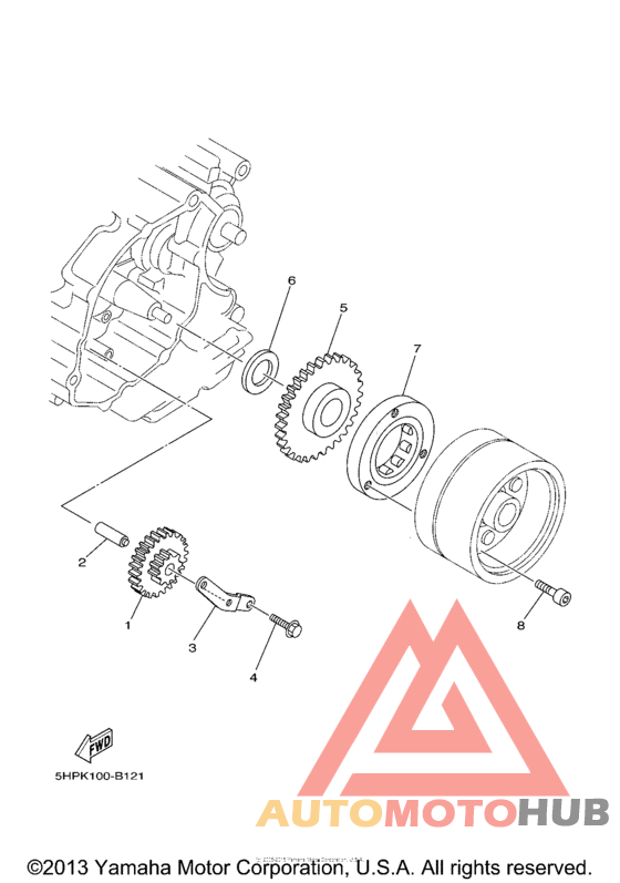 Муфта стартера