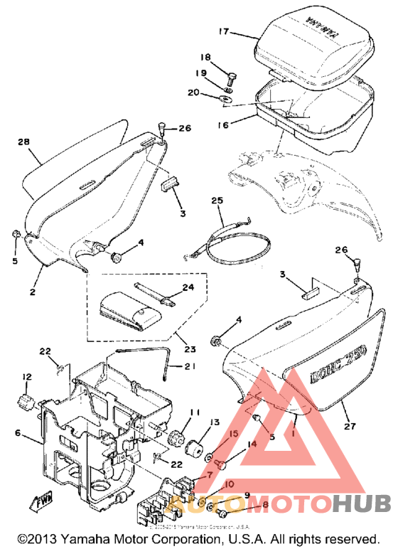 Side cover - battery box