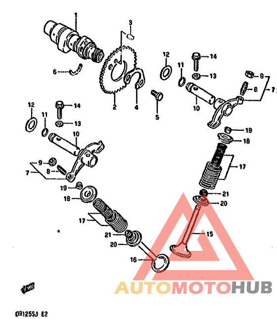 Распред вал-клапана