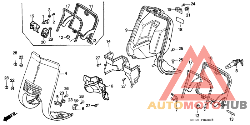 Front cover/inner box