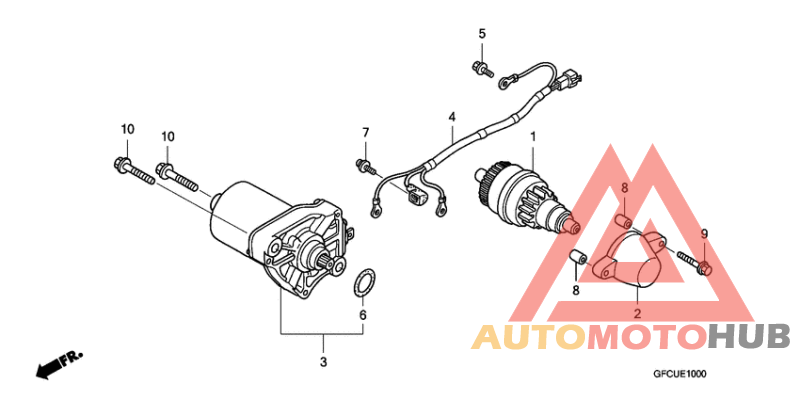 Стартерный мотор