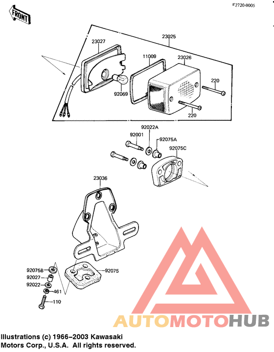 Taillight unit ass`y