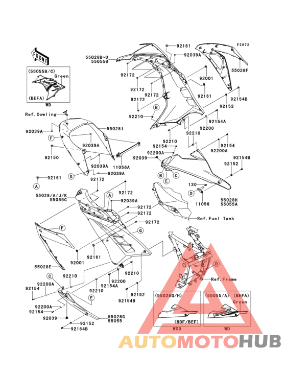 Cowling lowers(1/2)