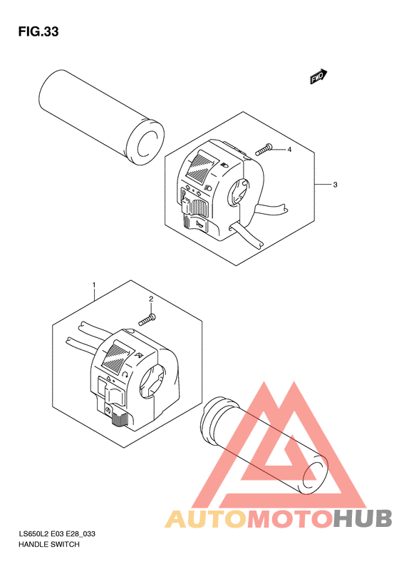 Рулевой переключатель