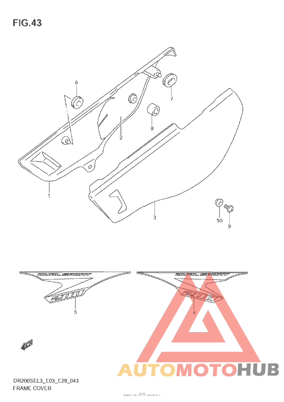 Обтекатель рамы