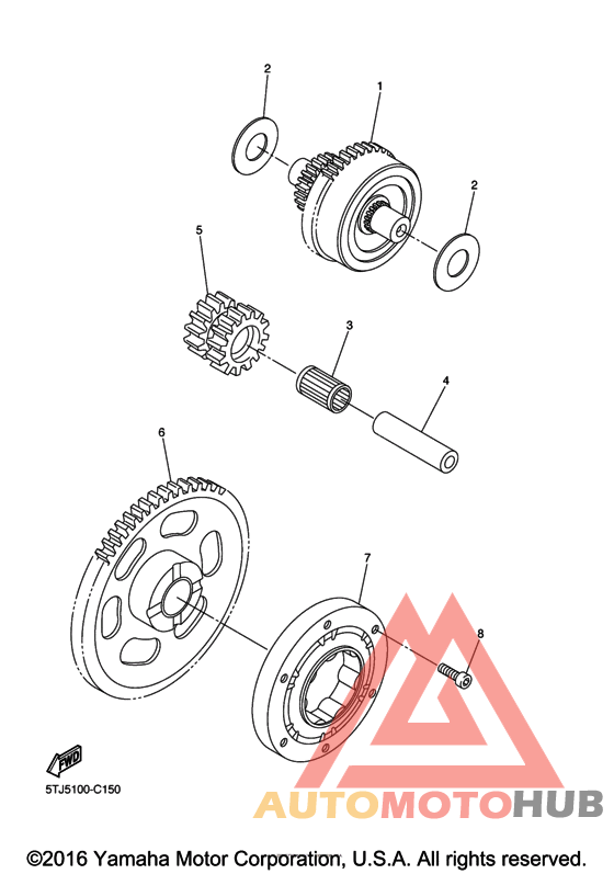 Муфта стартера