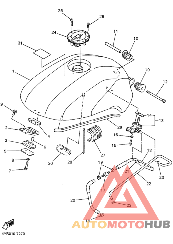 Fuel tank assy