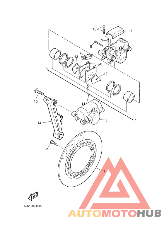 Задний суппорт