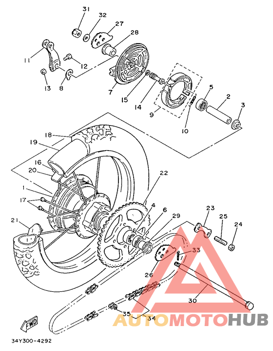 Rear wheel-1