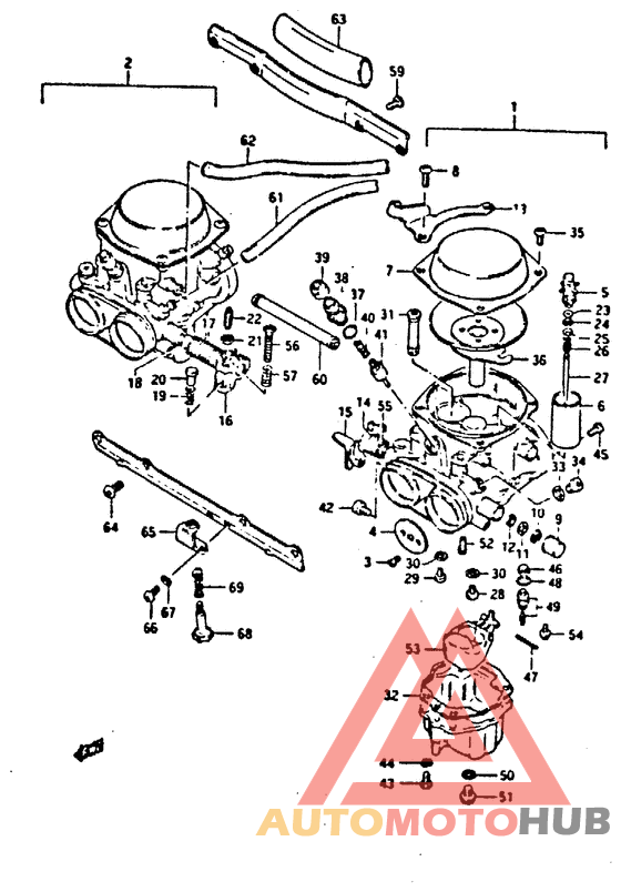 Carburetor assy
