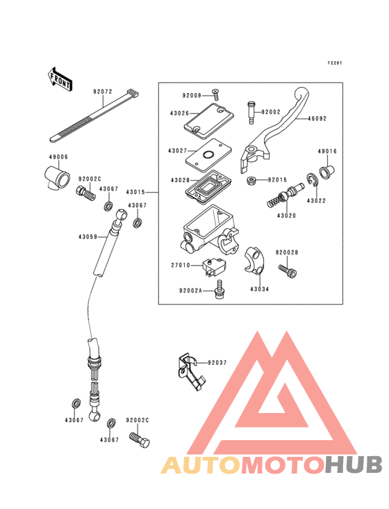 Главный тормозной цилиндр
