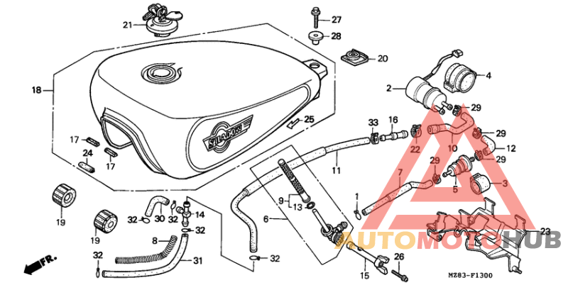 Fuel tank/fuel pump