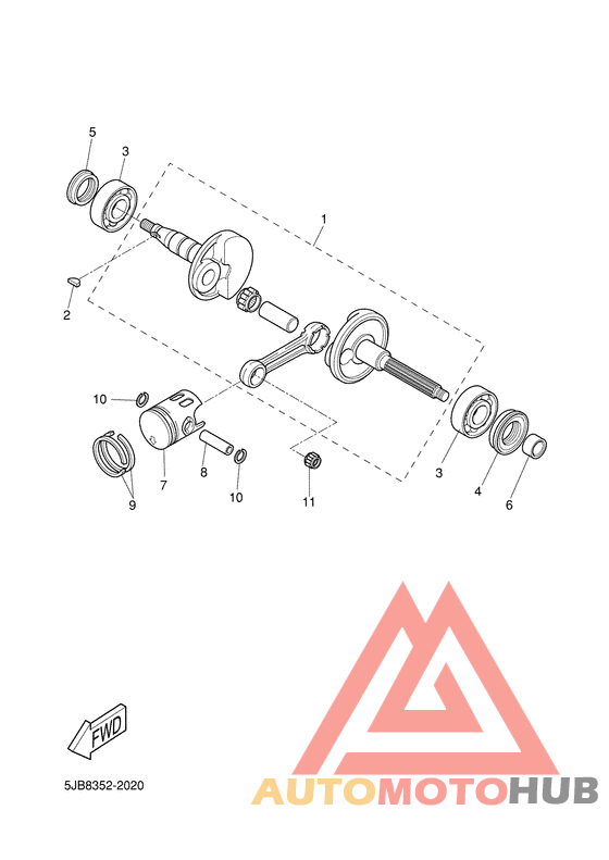Crankshaft & piston