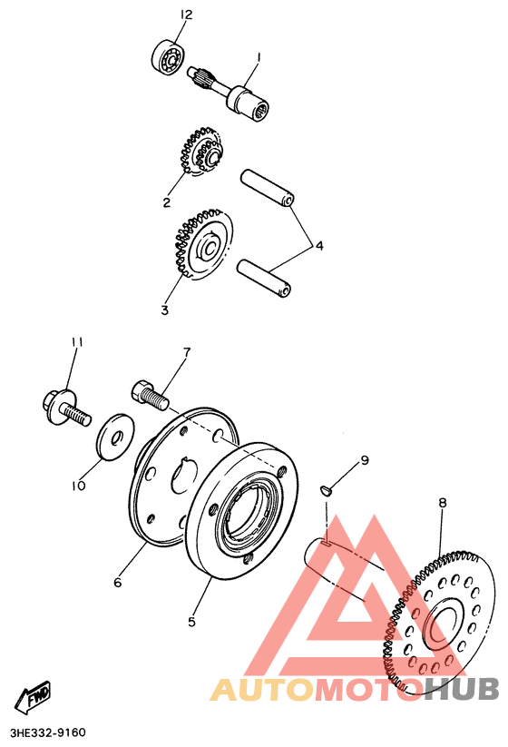 Муфта стартера