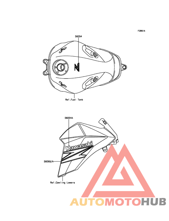 Decals(Orange)(White)