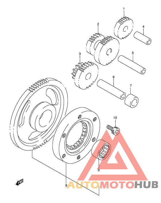 Муфта стартера