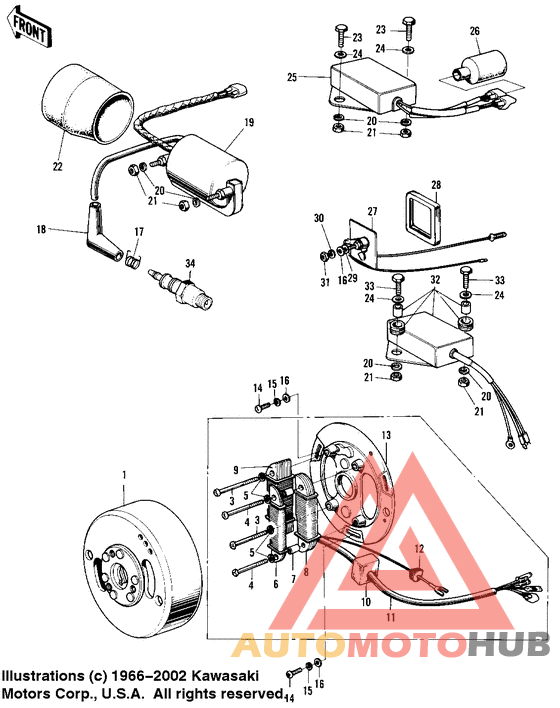 Ignition/generator/regulator