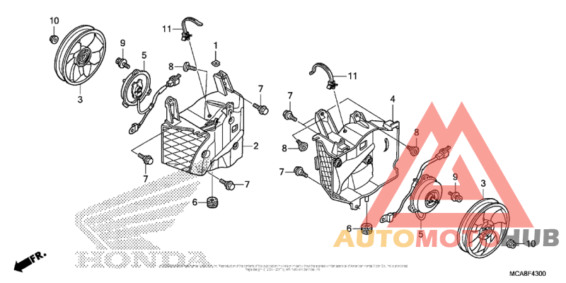 Вентилятор охлаждения