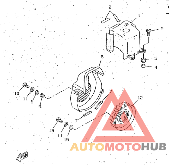 Кожух вентилятора