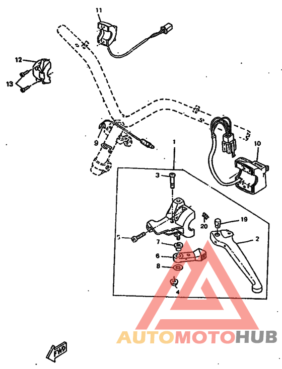 Interruptor  manillar&palanc