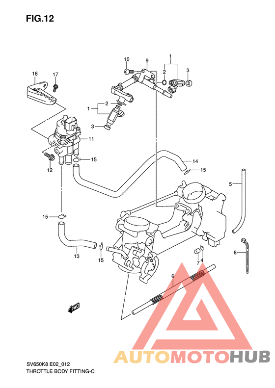 Throttle body fitting