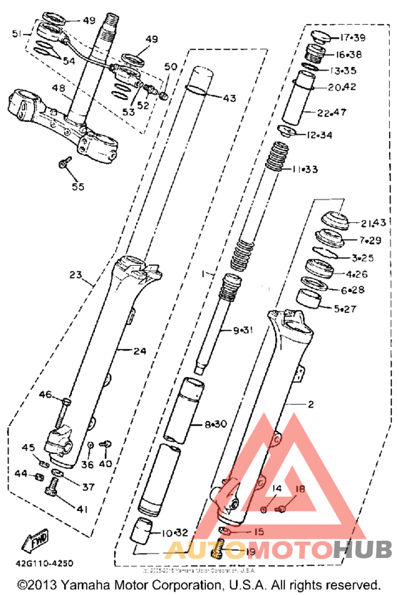 Передняя вилка
