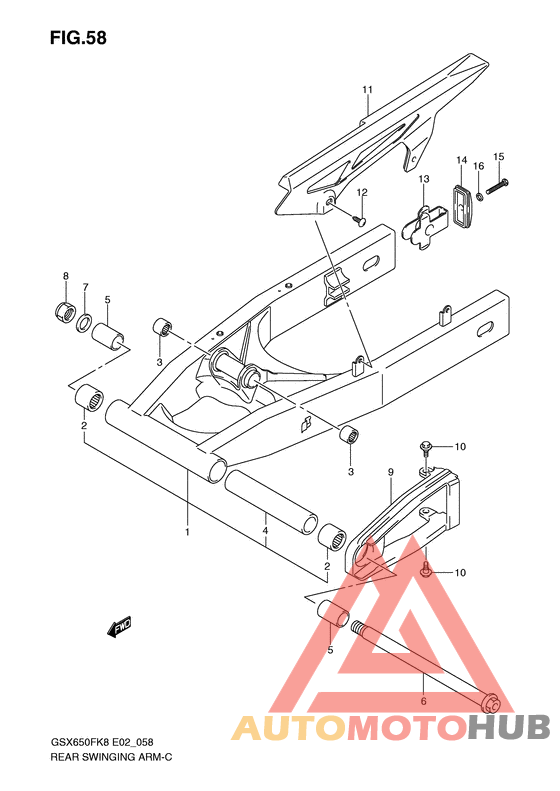 Маятник задний
