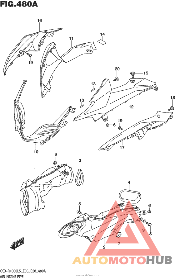 Air Intake Pipe