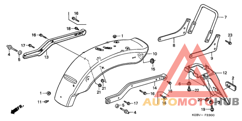 Заднее крыло