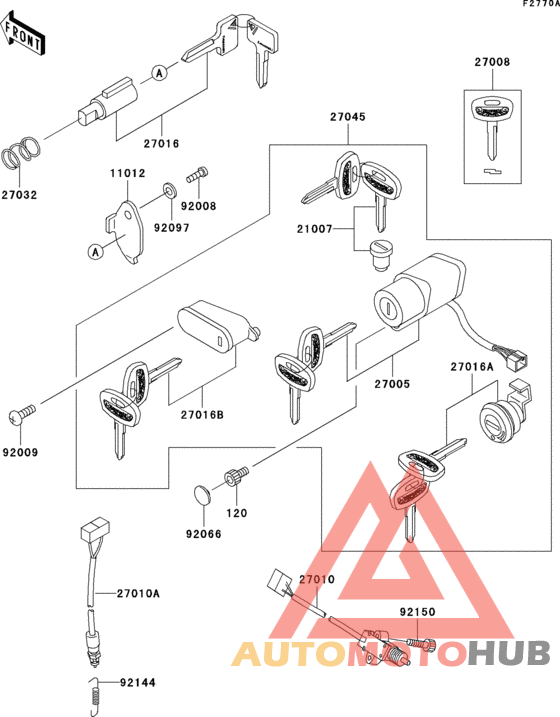 Ignition switch(vn800-b7)