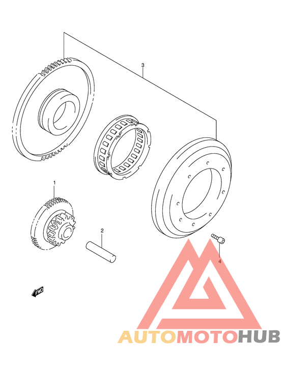 Муфта стартера