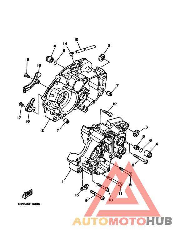 Картер двигателя