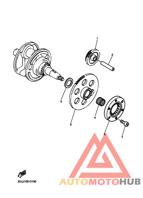 Starter clutch outer assy