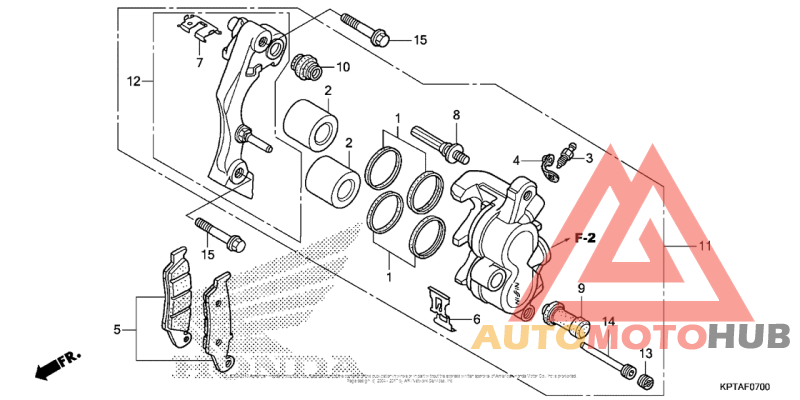 Передний суппорт