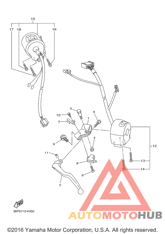 Рулевые переключатели