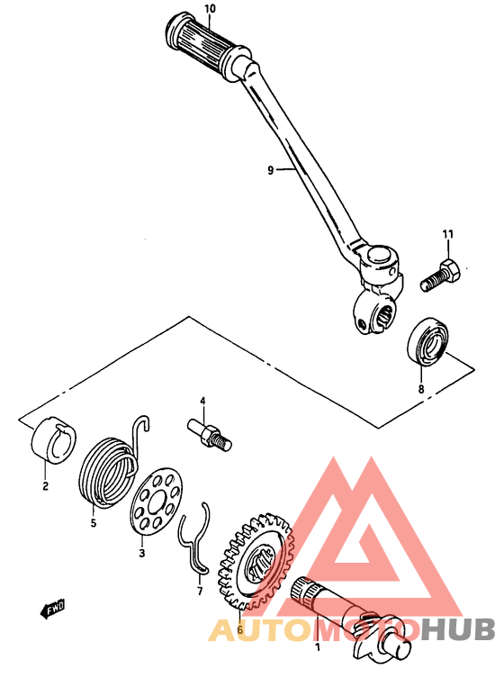 Ножной стартер