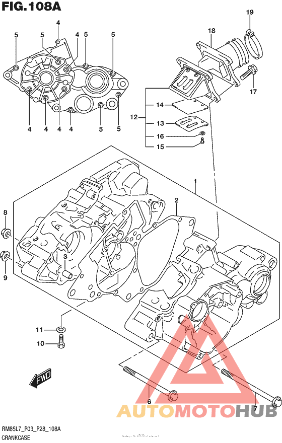 Картер двигателя