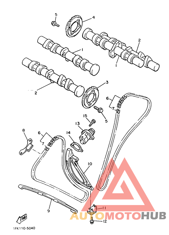 Camshaft. chain