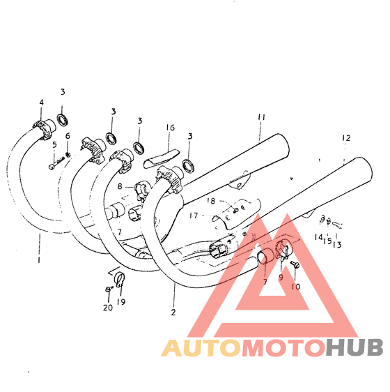 Muffler comp