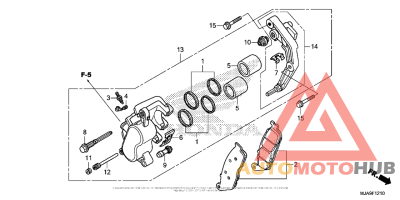 Front Brake Caliper (1)