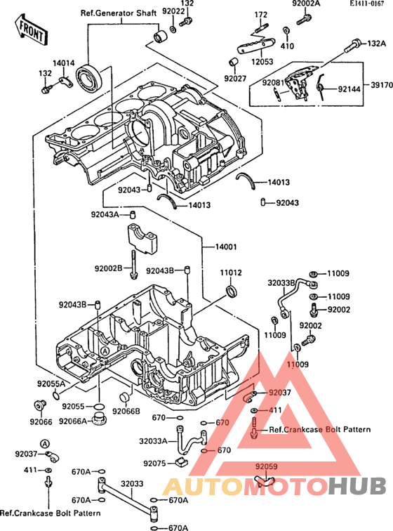 Crankcase(zlt00a-001113-)