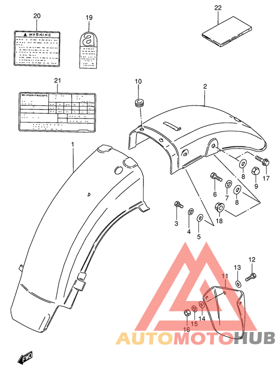 Заднее крыло
