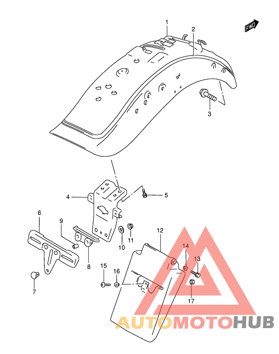 Заднее крыло