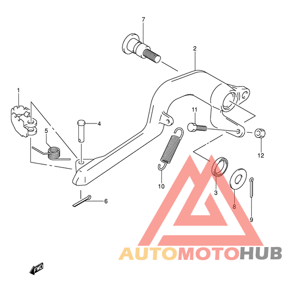 Передний суппорт