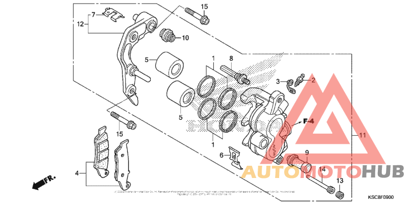 Передний суппорт
