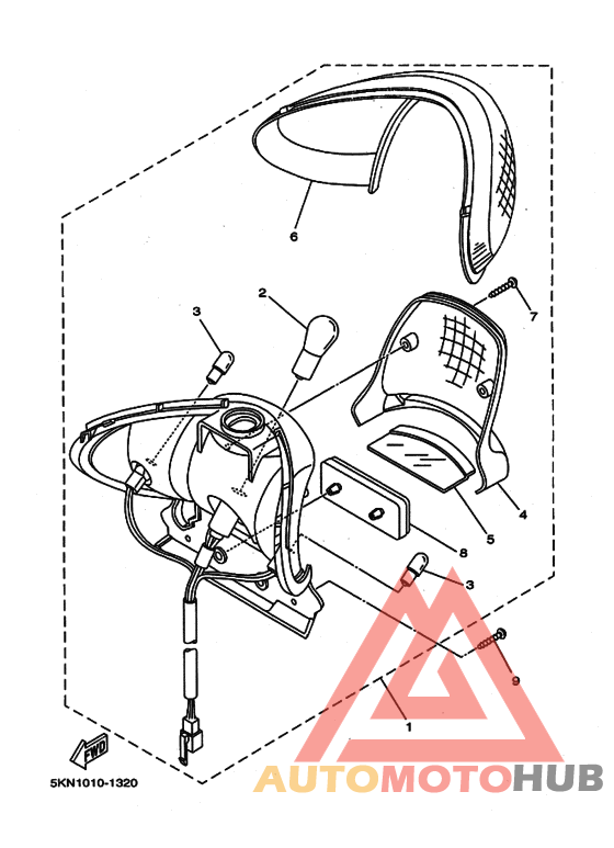 Taillight unit ass`y