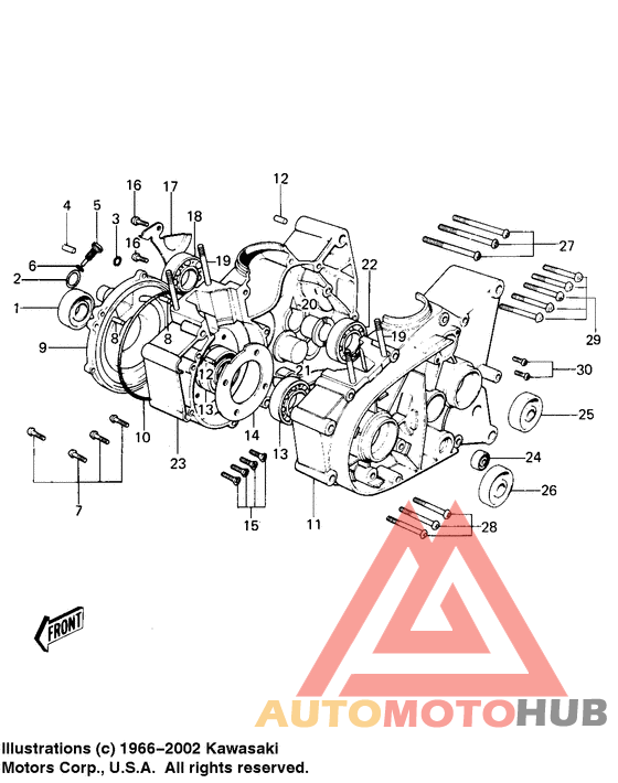 Картер двигателя