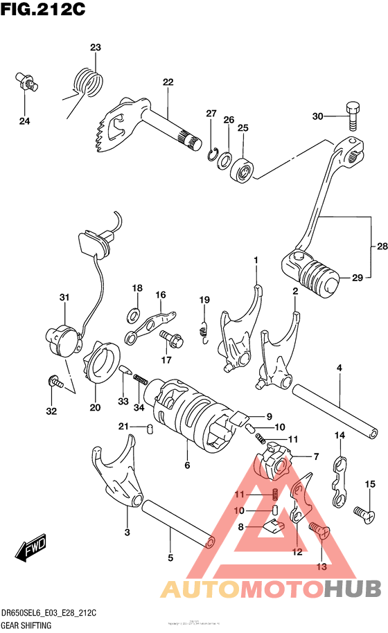 Gear Shifting (Dr650Sel6 E33)