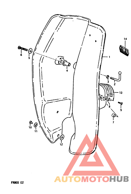 Щиток облицовочный