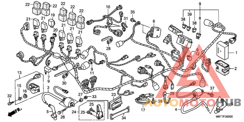 Harness wire
